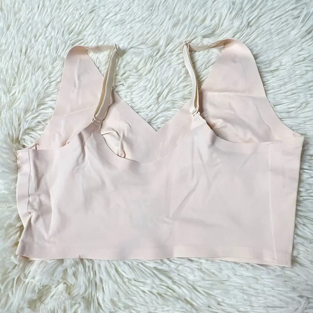 Ruby Ribbon Second Skin Sheer Demiette in Shell  Nwt Size 32